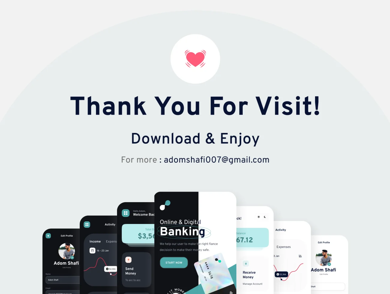 90屏手机银行金融理财电子钱包应用UI设计套件 Bankboo Mobile Banding App Kit插图15