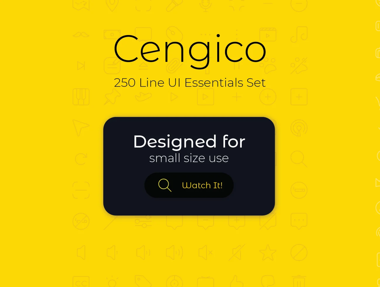 250个常用细线条线性图标合集 Cengico 250+ line Essentials UI Set插图7