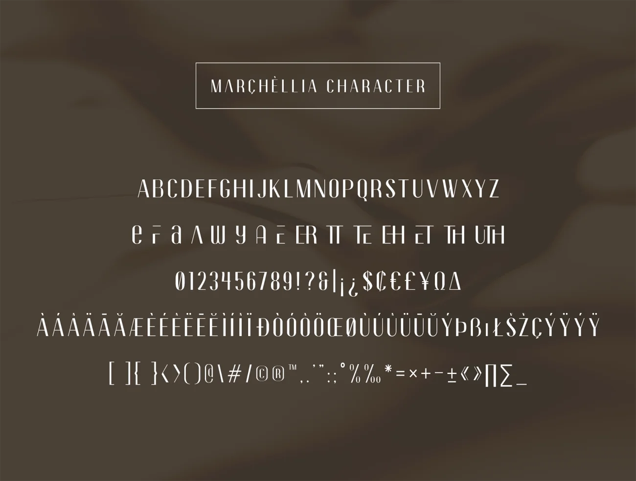 优雅奢华无衬线英文字体4种风格 Marchellia插图5