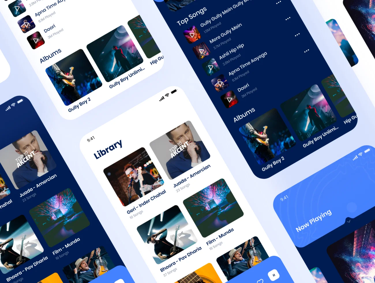 音乐应用 UI 套件 Music App UI kit插图5