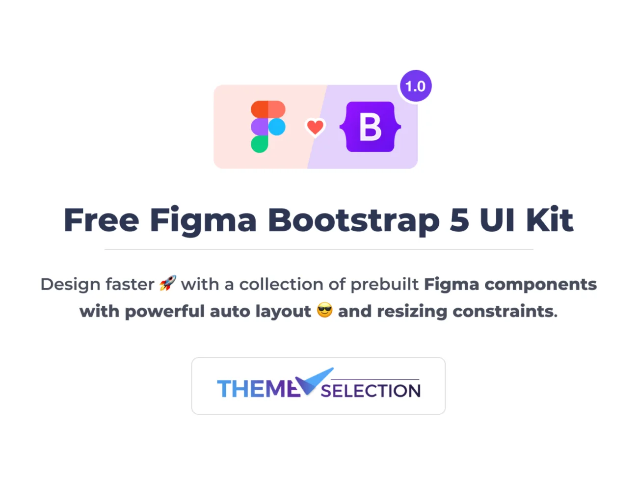 300个自适应组件动态响应 Figma Bootstrap 5 设计UI套件库 Free Figma Bootstrap 5 UI Kit插图1