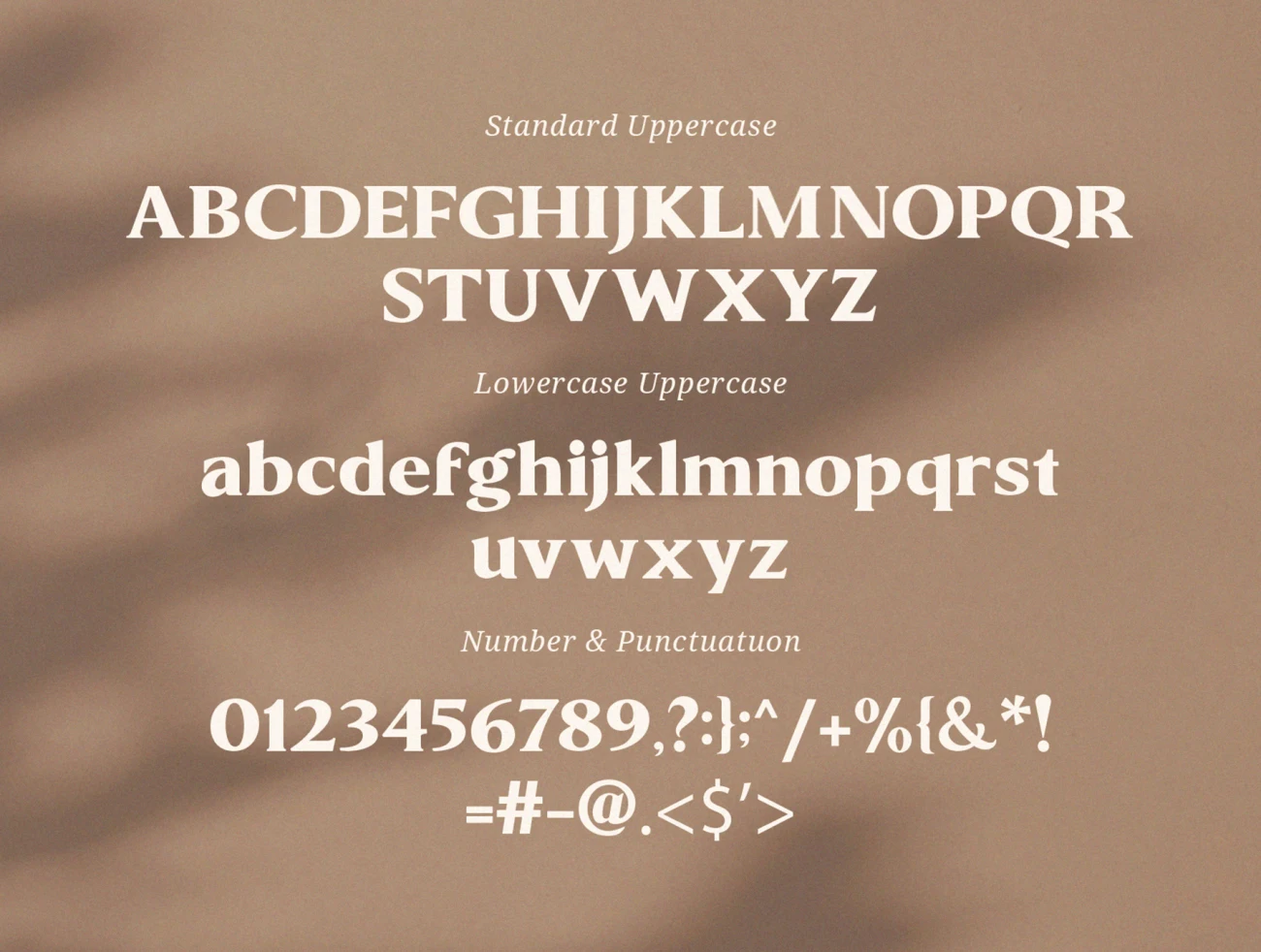 现代时尚优雅的衬线西文多语言字体 Minthe – Elegant Serif Font插图5