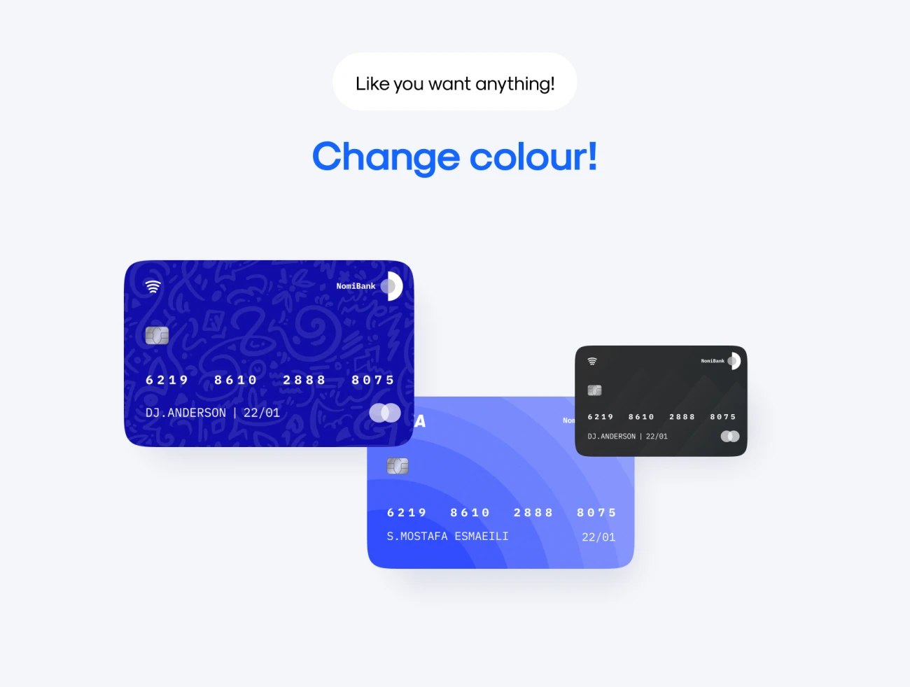 200张金融科技电子钱包银行信用卡片设计模板 Nomi Card插图9