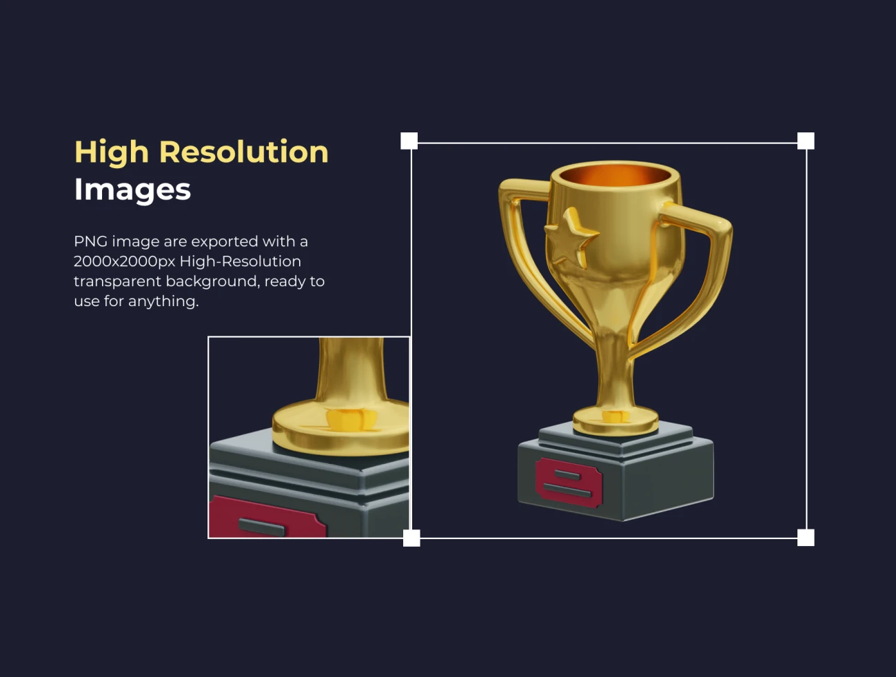 21个奖励成就3D图标合集 Reward & Success Icons插图5