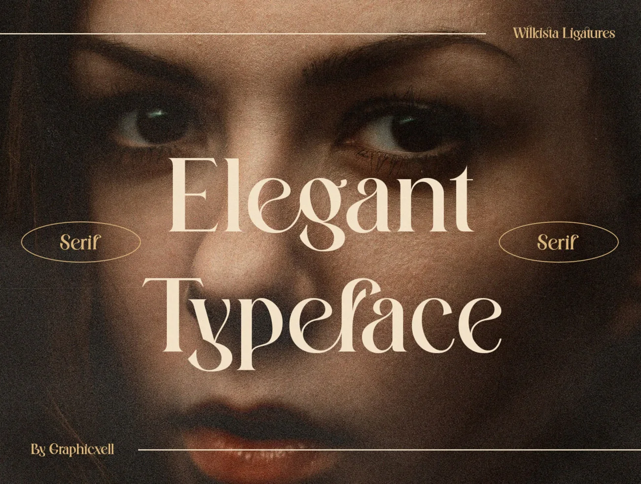 潮流时尚连字英文标题字体 Wilkista – Stylish Ligature Typeface插图9