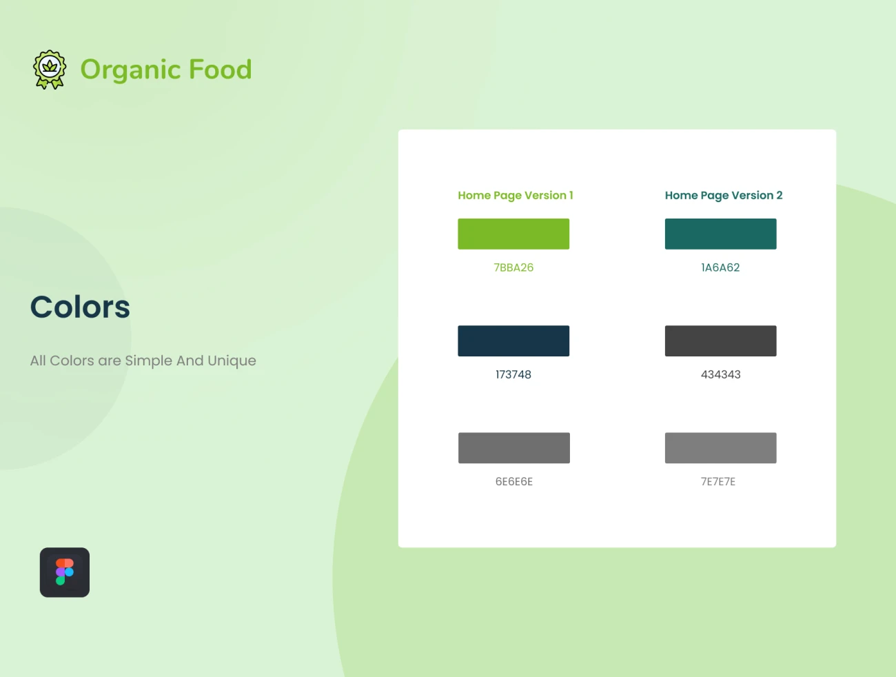 免费有机食品在线商店网站设计模板 Organic Food Store Template-UI/UX、ui套件、主页、介绍、博客、海报、网站、网购、详情、预订-到位啦UI