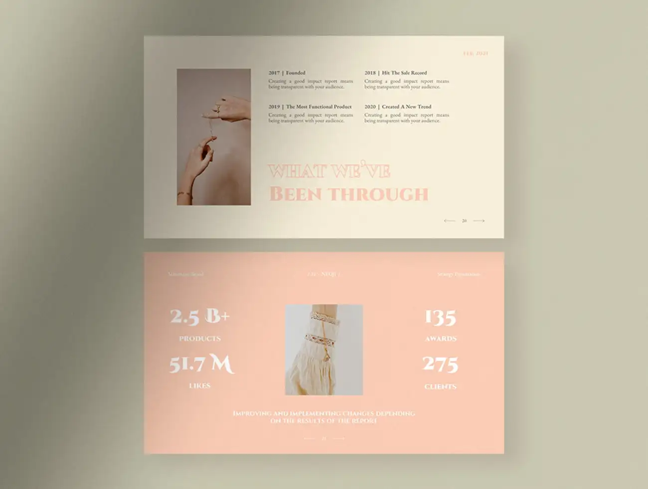 30屏极简主义品牌营销策划介绍PPT展示模板 Neoji – Soft Pastel Minimalist Brand Strategy Presentation插图1