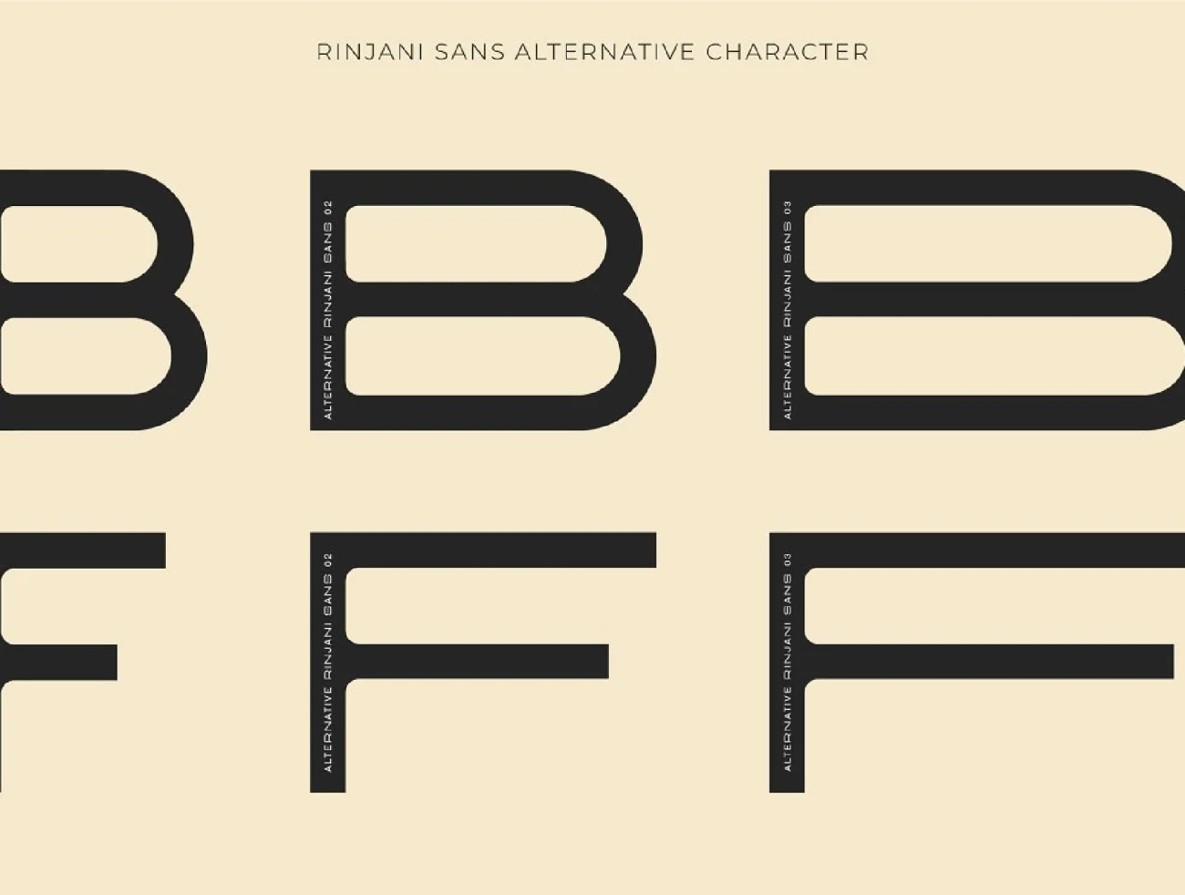 无衬线宽幅标题英文字体 Rinjani Sans - Wide Stretch Typeface-字体-到位啦UI