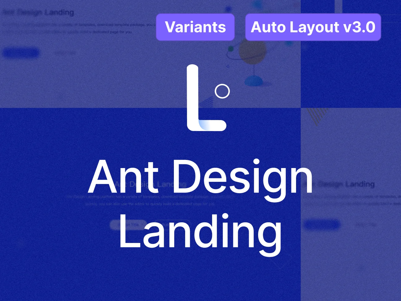 Ant Design Landing 落地页设计组件UI kit素材下载-UI/UX、主页、引导页、着陆页-到位啦UI