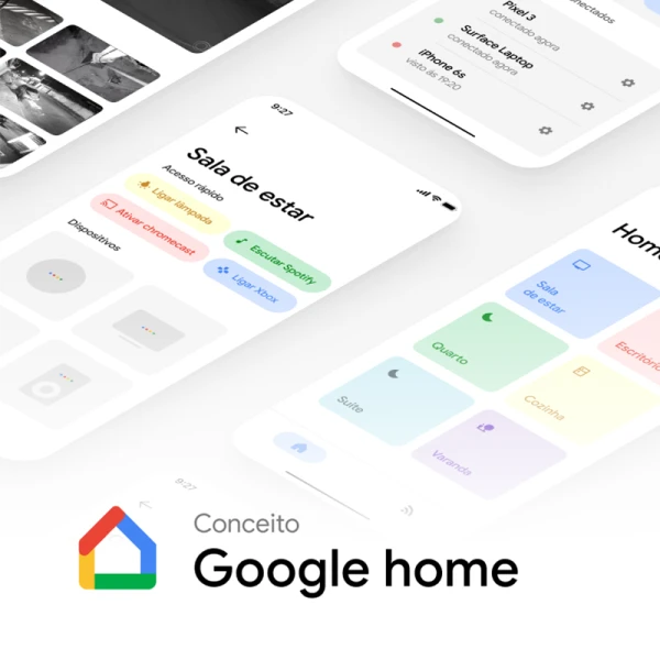Google Home 智能家居app ui素材下载