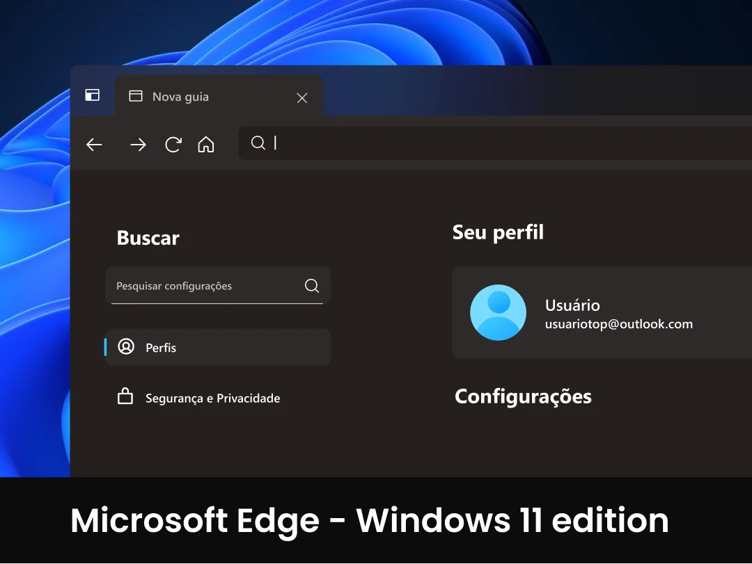 Microsoft Edge Windows 11 Edition素材下载-UI/UX、ui套件、产品展示、样机-到位啦UI