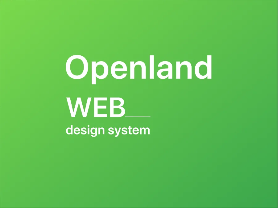 Openland WEB 网页端设计系统素材下载-UI/UX、ui套件、列表、卡片式、图表-到位啦UI