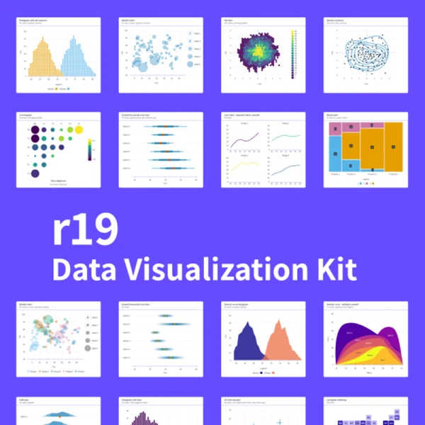 r19 Data Visualization Kit数据可视化工具包素材下载