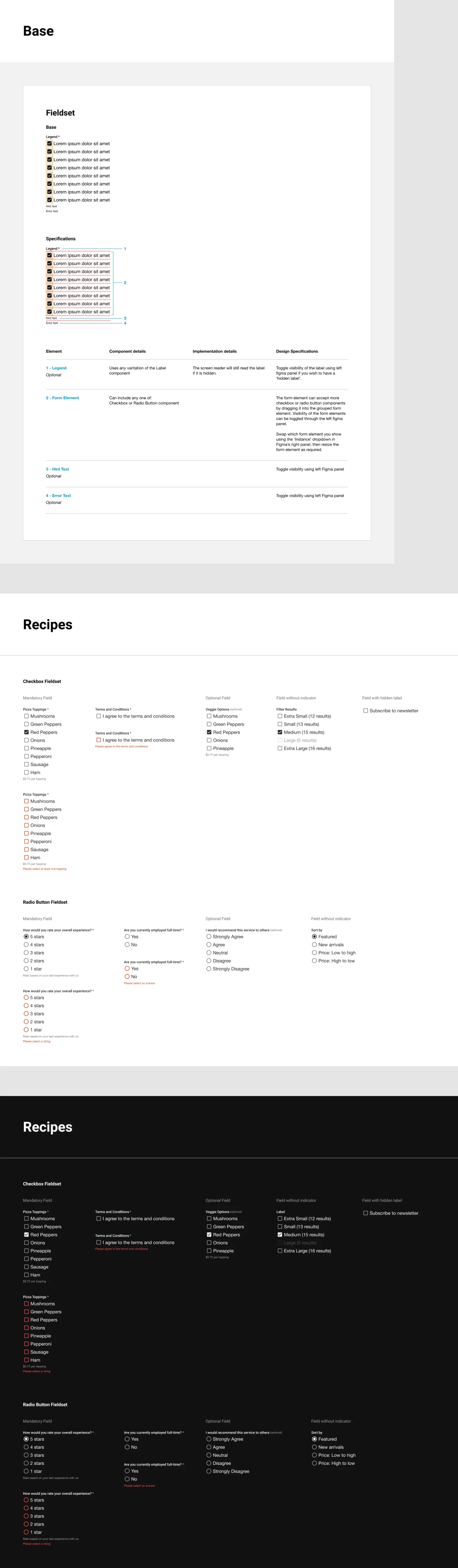 基础UI设计规范Radius Design Kit素材下载-UI/UX、ui套件、列表-到位啦UI