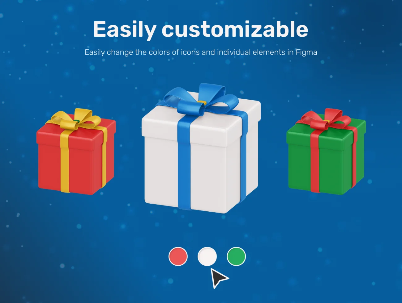 20款圣诞节3D图标合集素材下载 Christmas 3D Icon Set .C4D .figma插图5