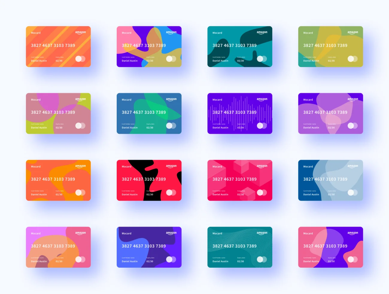 150款电子钱包数字银行卡素材下载 Mocard E-Wallet Bank Card .sketch .xd .figma插图7