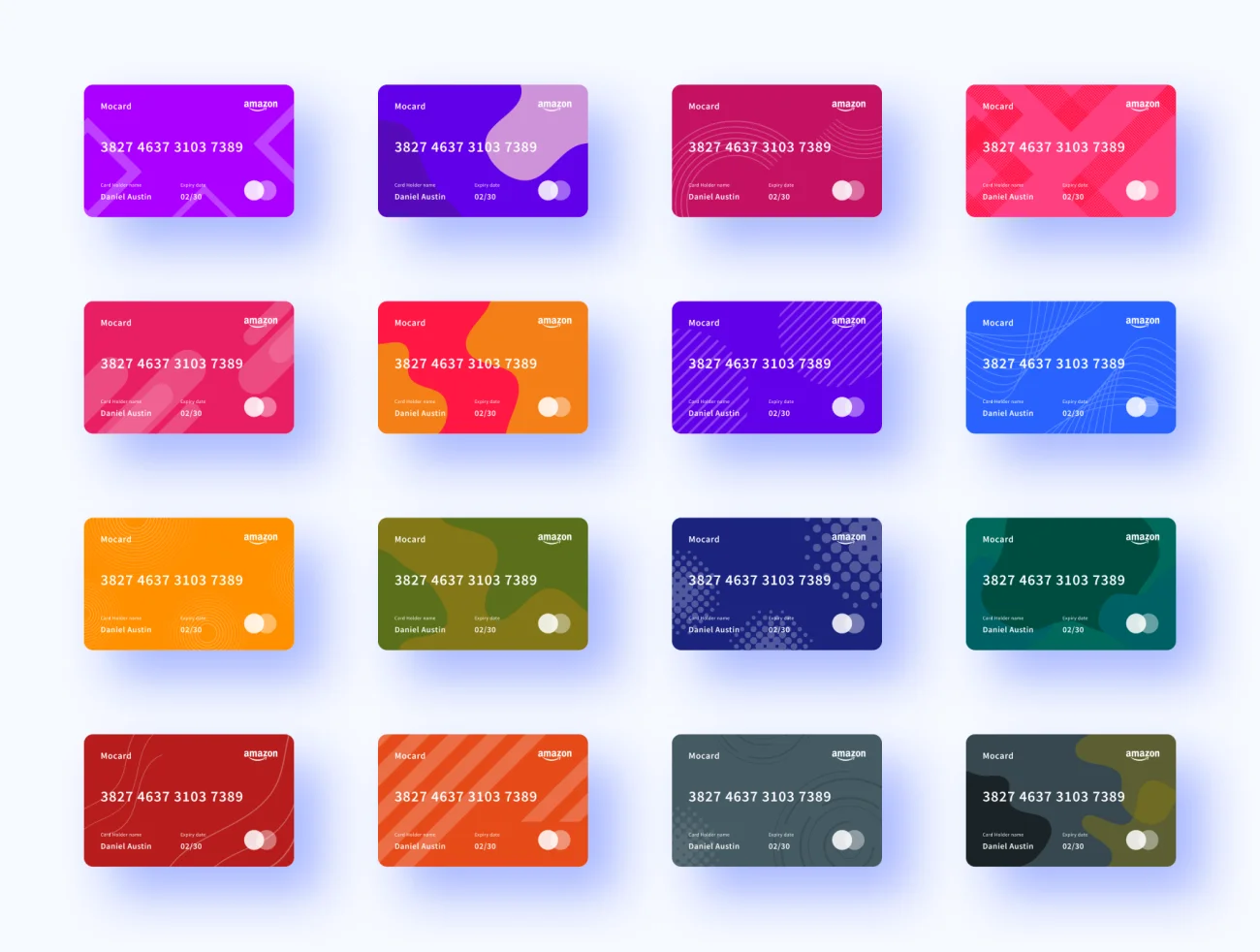 150款电子钱包数字银行卡素材下载 Mocard E-Wallet Bank Card .sketch .xd .figma插图9