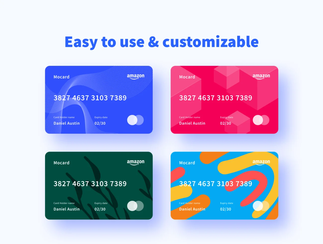 150款电子钱包数字银行卡素材下载 Mocard E-Wallet Bank Card .sketch .xd .figma插图11