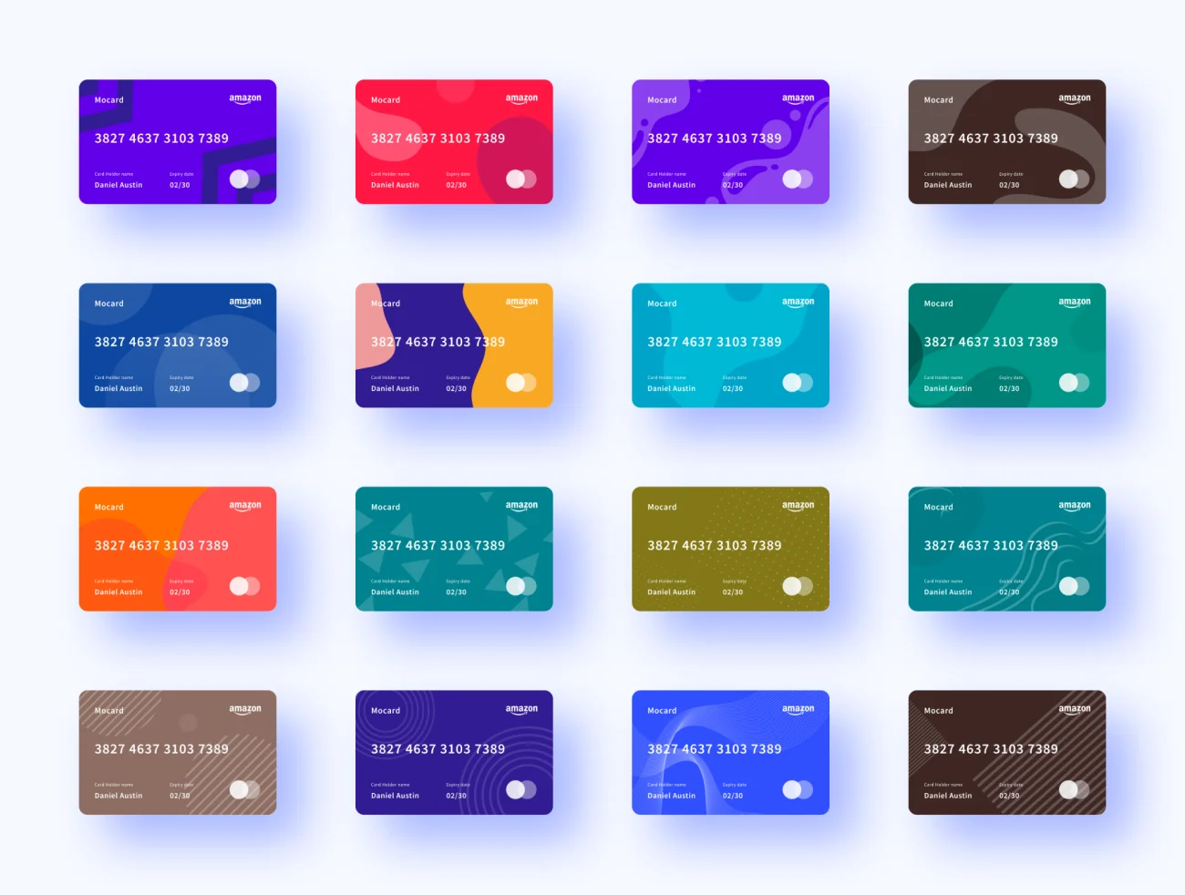 150款电子钱包数字银行卡素材下载 Mocard E-Wallet Bank Card .sketch .xd .figma插图13