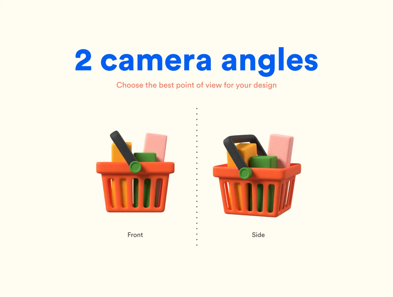 30款购物拍摄常用3D图标素材下载 Multipurpose Icon Set .blender .psd .figma插图15