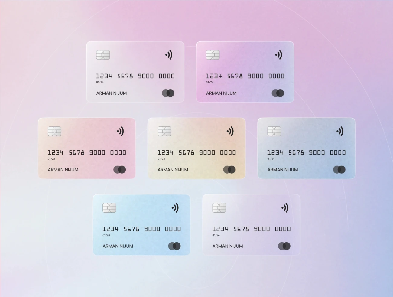 14款金融理财电子钱包银行卡设计套件素材下载 To-To Fintech E-Wallet Credit Cards .figma插图11