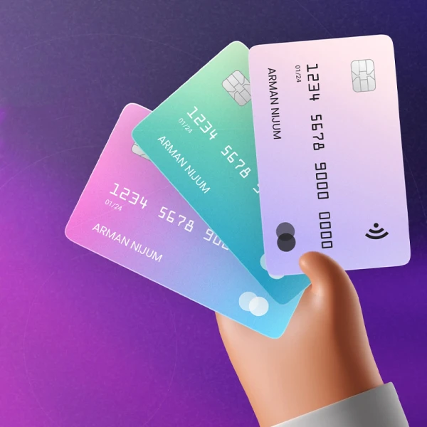 14款金融理财电子钱包银行卡设计套件素材下载 To-To Fintech E-Wallet Credit Cards .figma