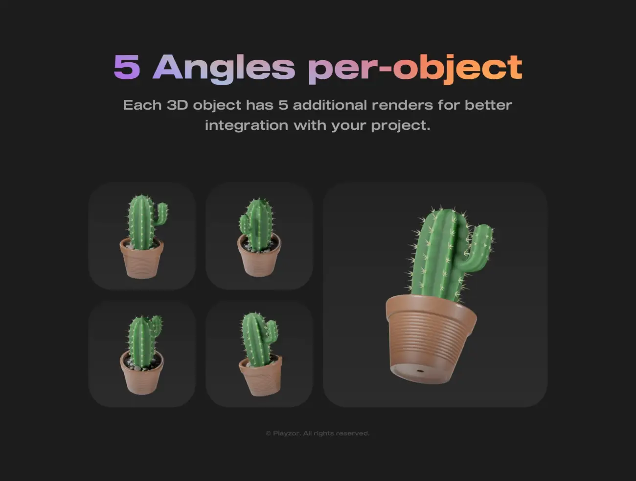 30款3D常用物体表情包模型 Catchy 3D icons pack Volume 1 .psd插图5