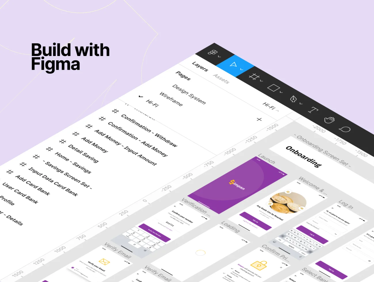50屏理财记账应用UI设计套件素材 Simpan – Saving App UI Kit .figma插图13