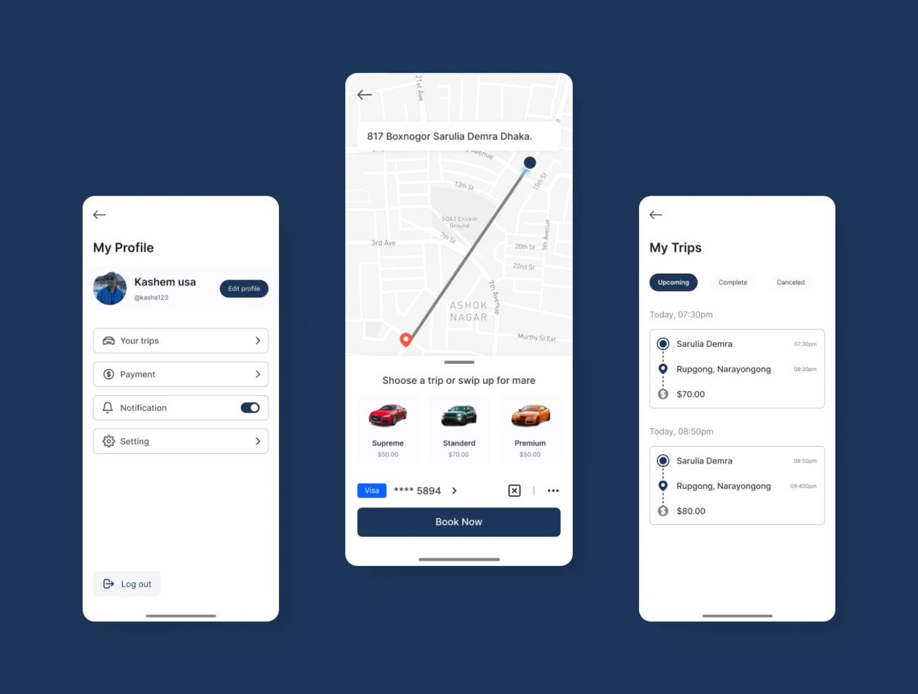 30屏汽车预订销售应用Figma IOS UI 套件 Car Booking App UI Kit  .figma-UI/UX、ui套件、主页、介绍、付款、地图、应用、预订-到位啦UI