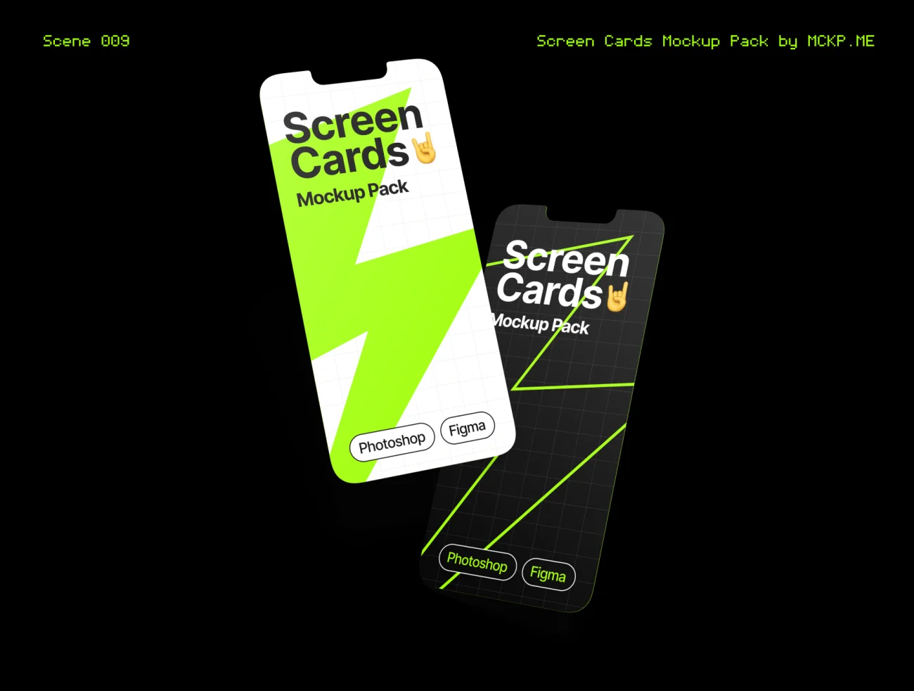 9款手机应用UI演示样机分层素材模板 Screen Cards Mockup Pack  .psd .figma插图23