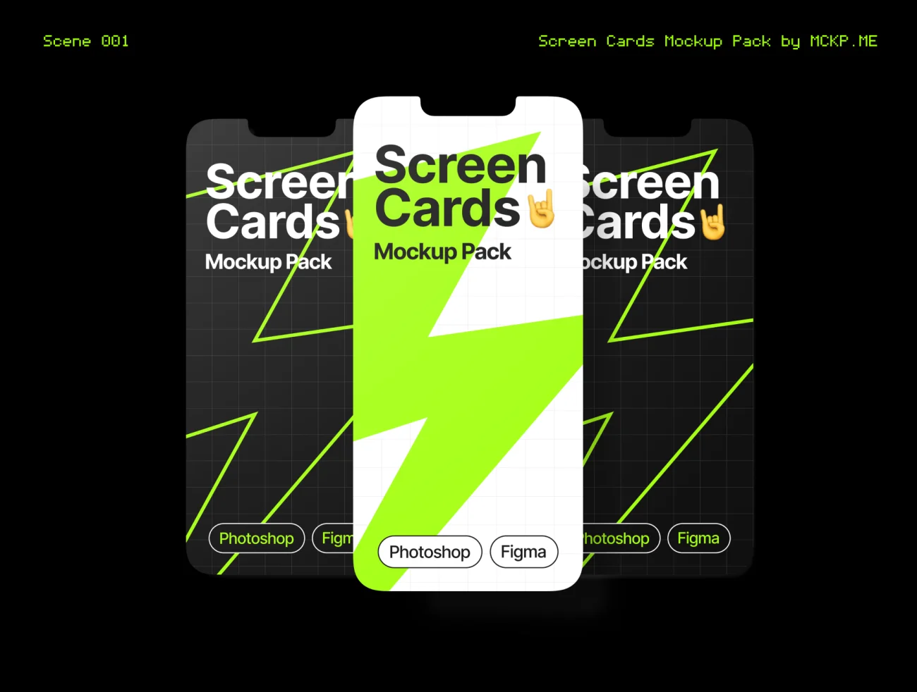 9款手机应用UI演示样机分层素材模板 Screen Cards Mockup Pack  .psd .figma插图11