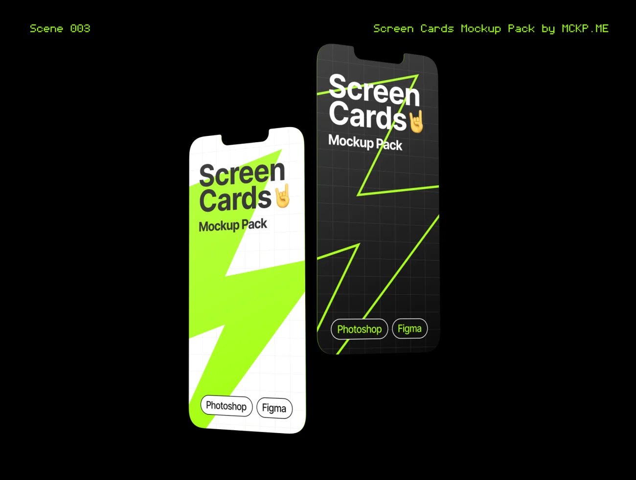 9款手机应用UI演示样机分层素材模板 Screen Cards Mockup Pack  .psd .figma插图9