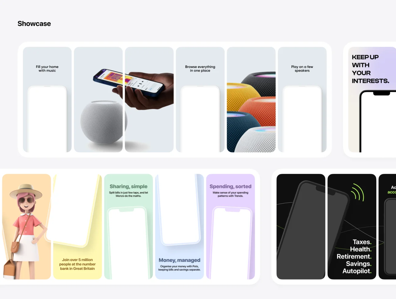 180屏苹果应用商店应用展示模板 App Store Templates .figma插图9
