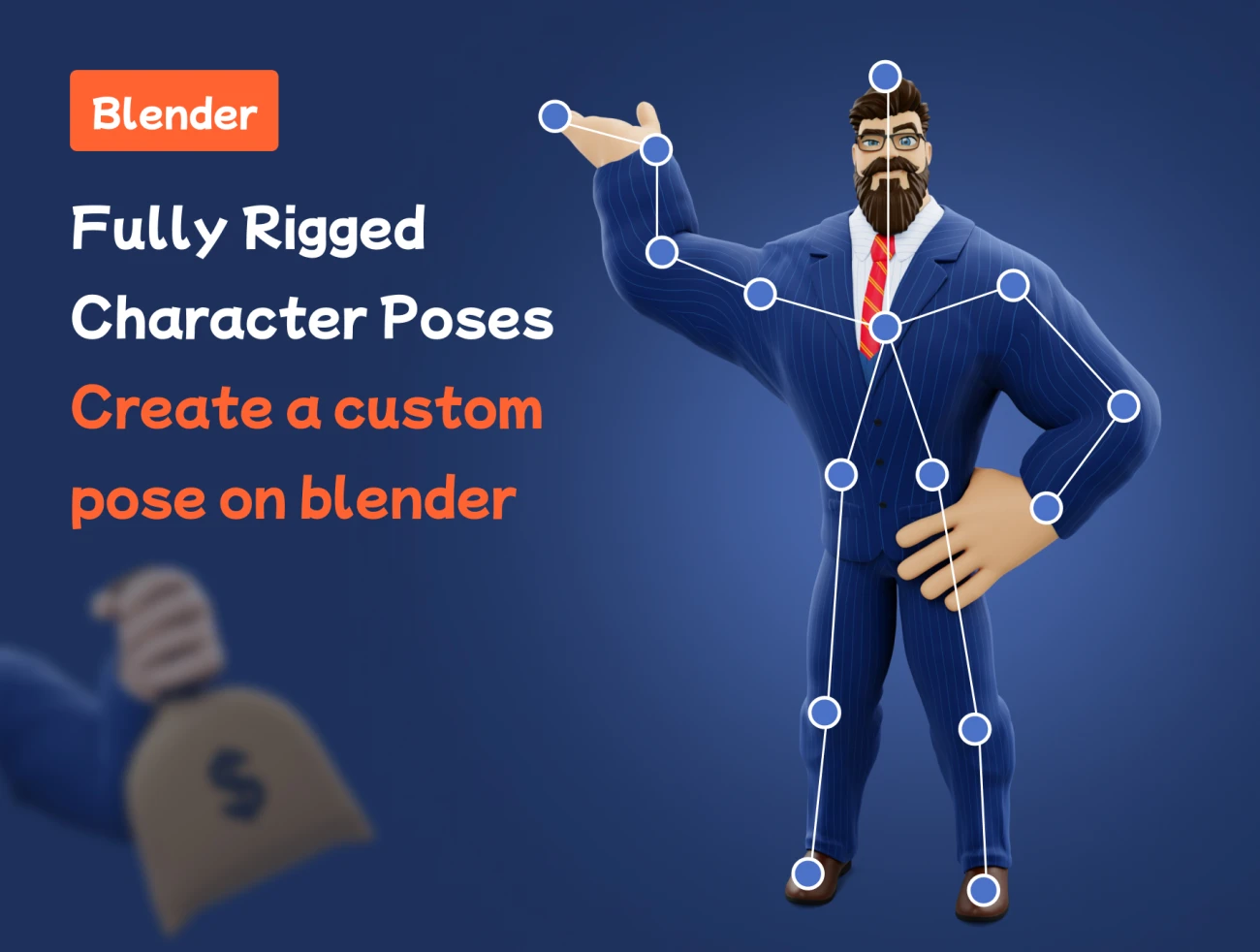 50款强壮3D角色模型素材 Duncan – 3D Character Models .blender插图9