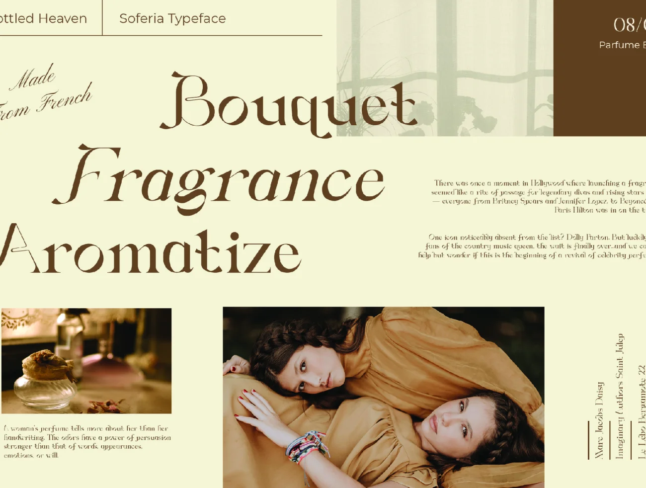 优雅奢华复古英文衬线字体 Sofiera – Luxury Typeface .ttf .otf插图19