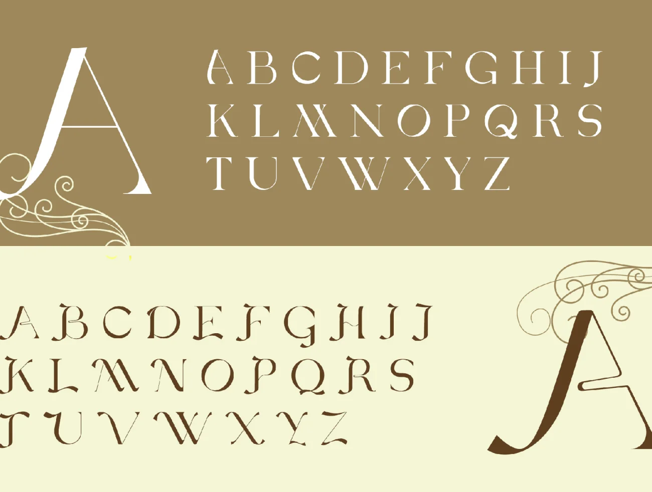 优雅奢华复古英文衬线字体 Sofiera – Luxury Typeface .ttf .otf插图31