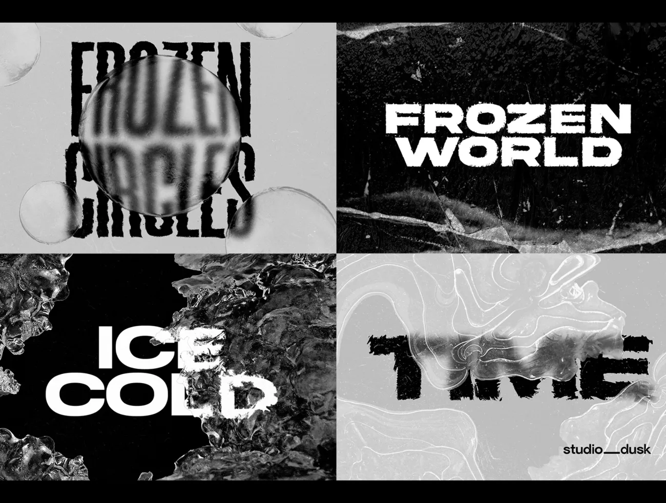 10款冰冻文字效果智能样机模板 The Fridge Frozen text effects .psd插图11
