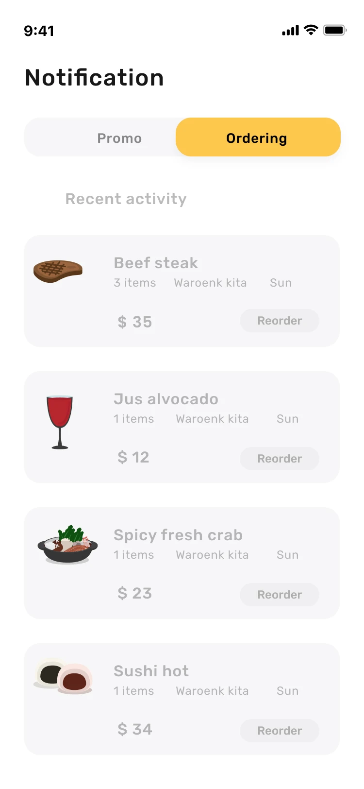 32屏美食外卖点餐配送应用UI设计套件 Chef Food Delivery app ui kit .figma插图15