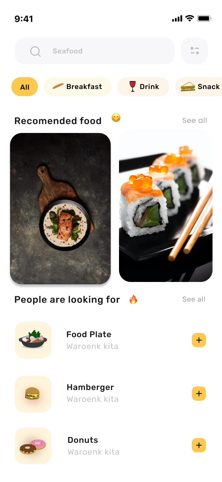 32屏美食外卖点餐配送应用UI设计套件 Chef Food Delivery app ui kit .figma插图13