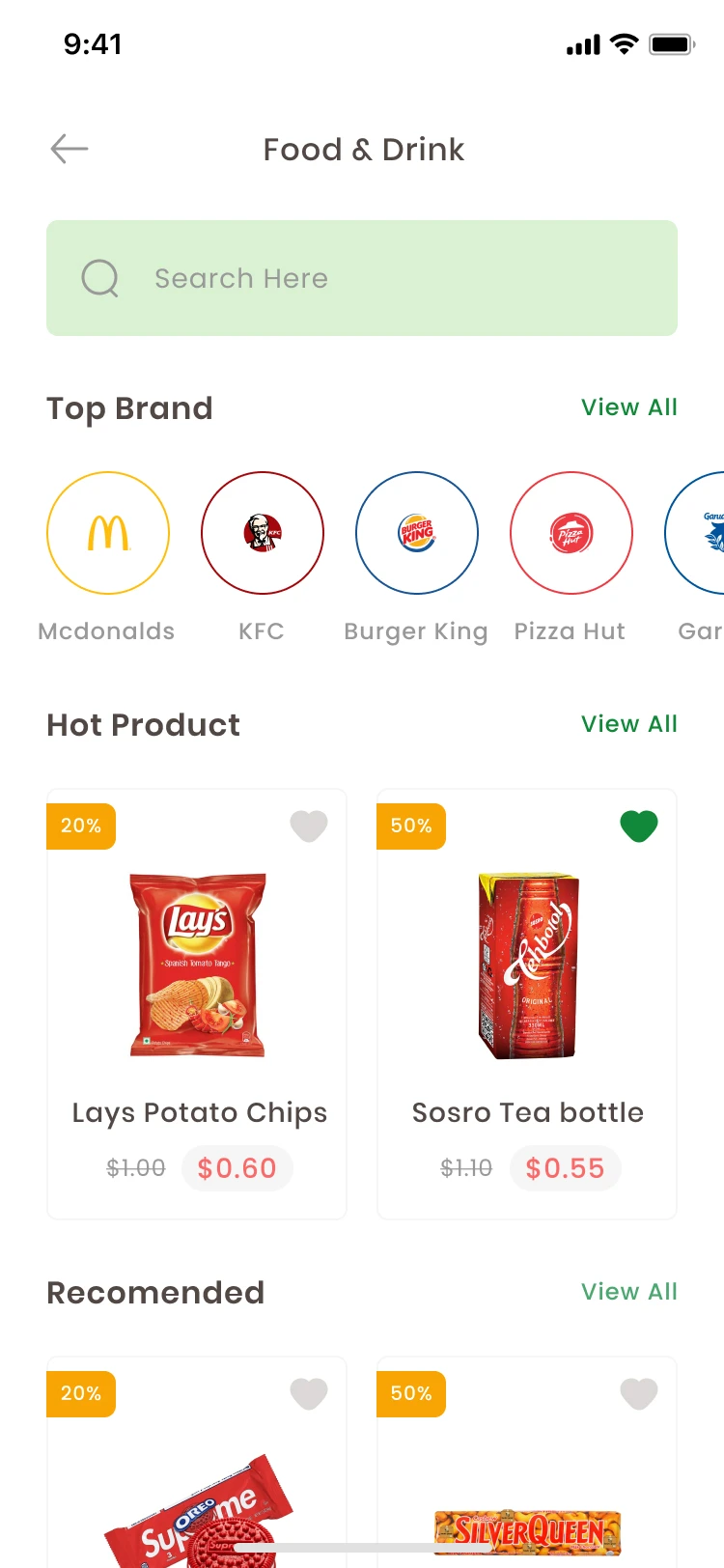 63屏蔬菜水果生鲜百货买菜配送应用UI程序UI设计套件 Fresh Grocery App Ui Kit .figma插图23