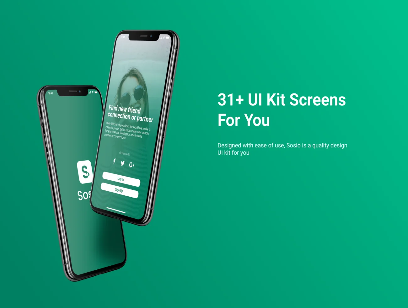 31屏高质量社交应用UI设计套件 Sosio – Social Application Mobile UI Kit .figma插图7