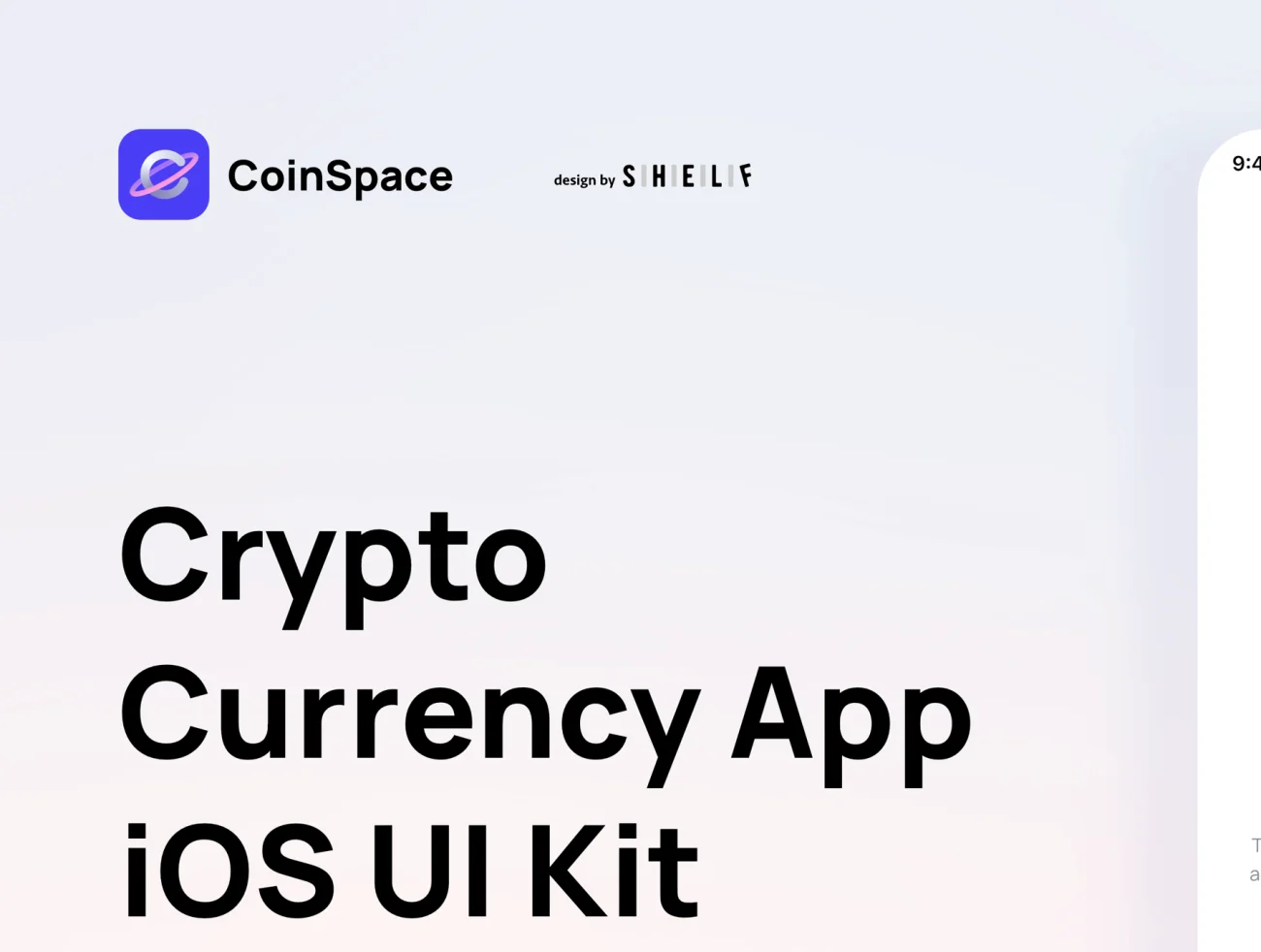 100屏加密货币应用程序 iOS UI 设计套件 CoinSpace -Crypto Currency App iOS UI Kit .sketch .figma .xd插图1
