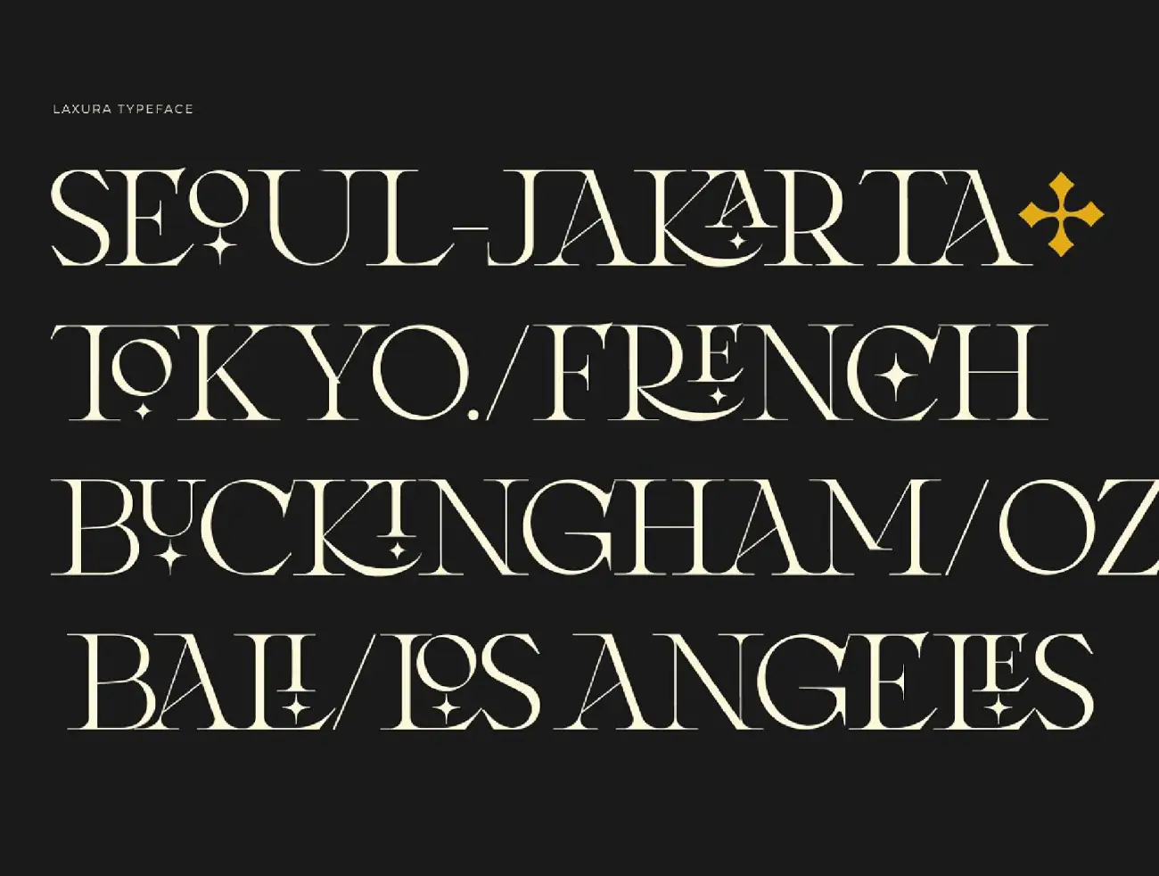 当代复古欧洲美学优雅衬线英文字体 Laxura – Majestic Typeface .ttf .otf插图27