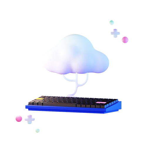 网络云存储3D图标插图1