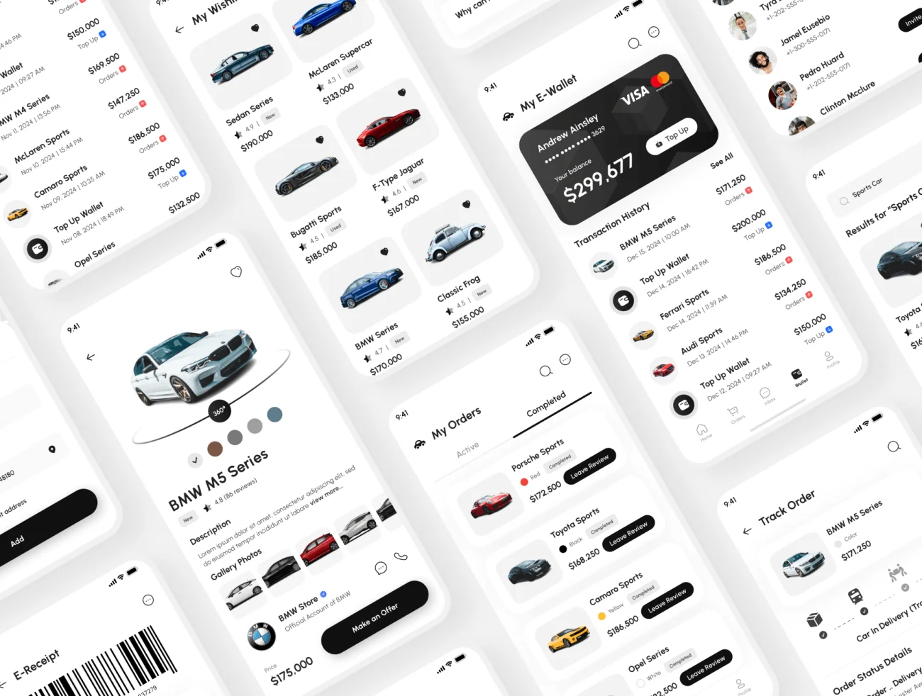 汽车市场销售平台应用程序 UI 套件150屏 Carea – Car Marketplace App UI Ki .figma插图7