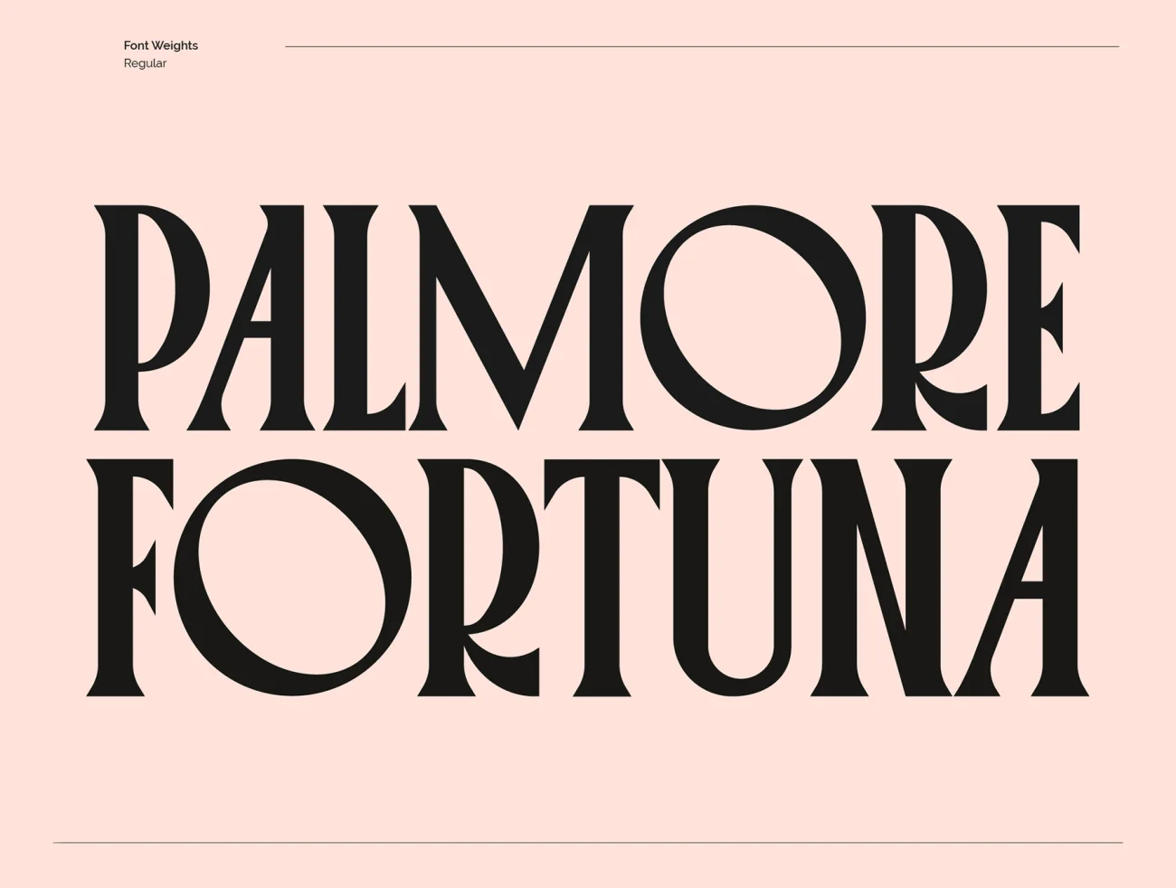 复古圆角衬线英文标题字体 PALMORE - Vintage Rounded Serif .ttf .otf-字体-到位啦UI