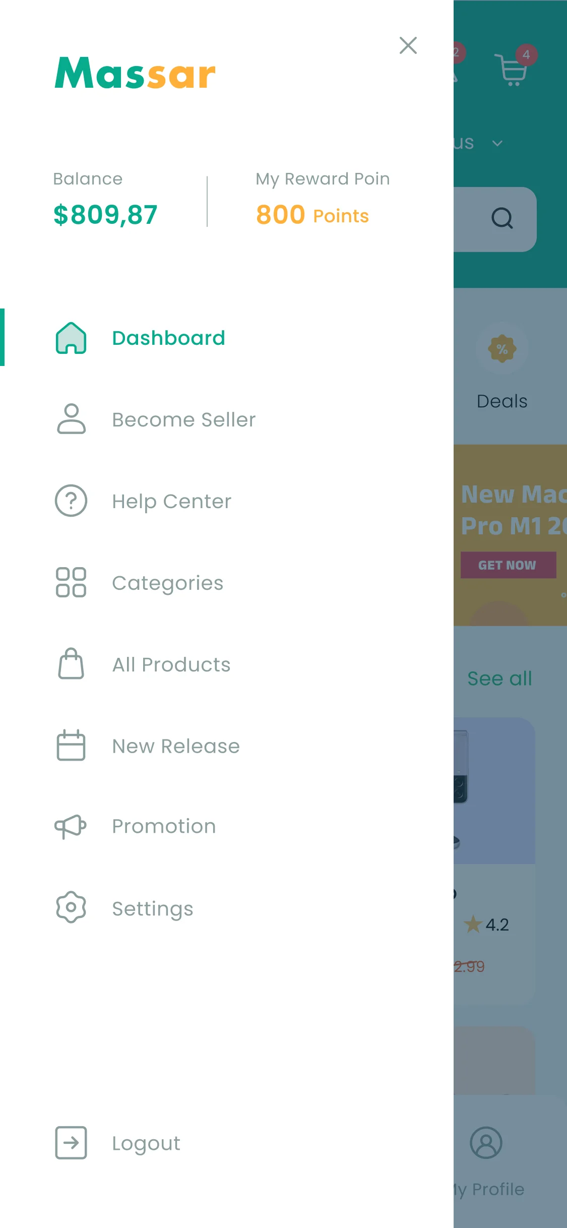 42屏电商购物平台应用UI设计套件 Shopping App UI KIT figma插图3