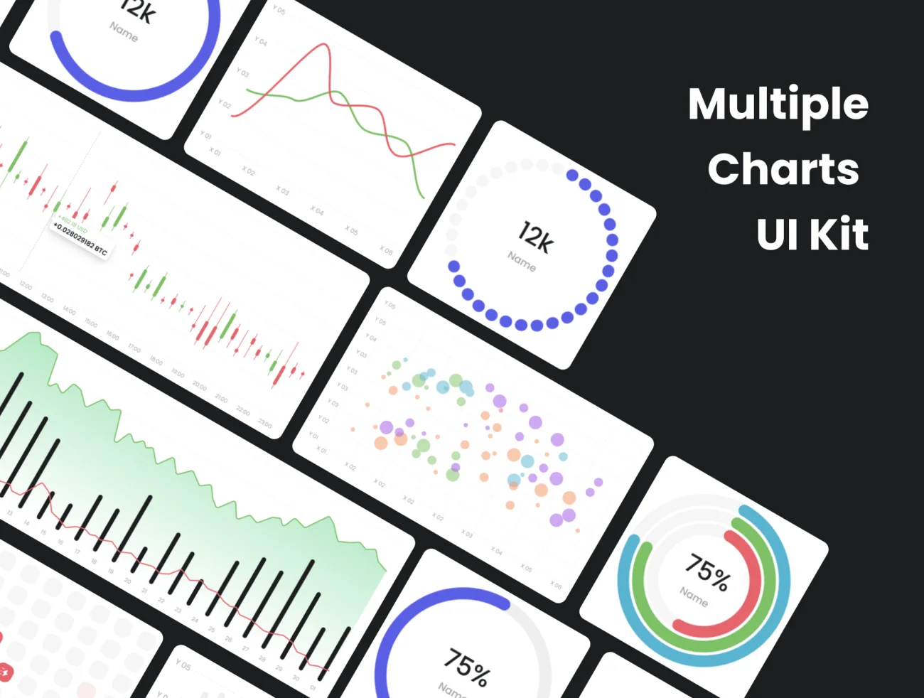 130屏多用途管理仪表板 UI 工具包 SupeHub – Multipurpose Admin Dashboard & Charts Kit Figma figma插图5