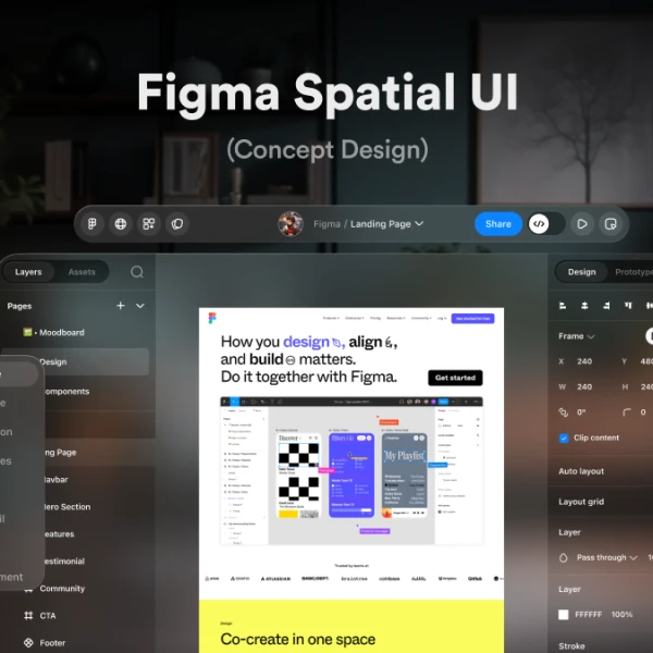 Figma Spatial UI