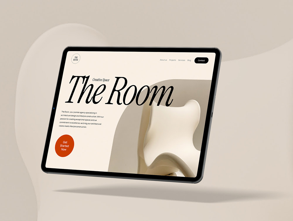 The Room - 建筑与室内设计UI套件-UI/UX-到位啦UI